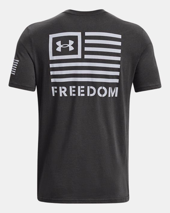 Men's UA Freedom Banner T-Shirt, Gray, pdpMainDesktop image number 5